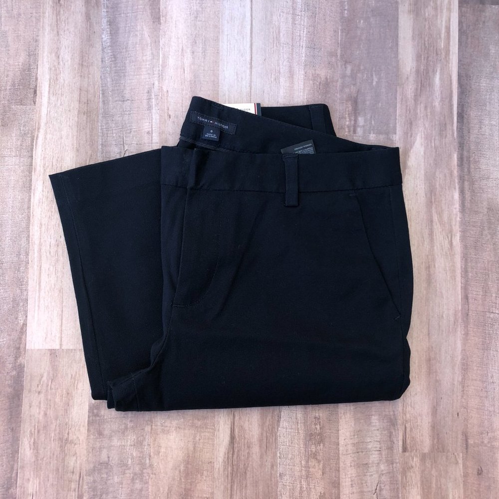 Tommy Hilfiger Navy ASTOR Stretch Straight Pants
